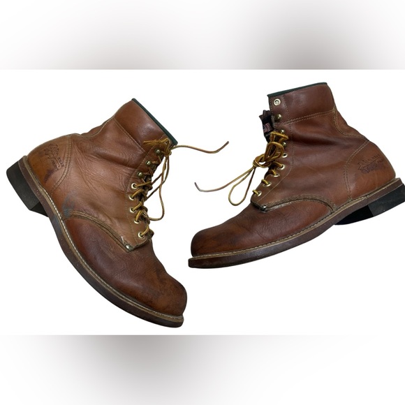 Vtg Field N forest Men's Boots made in USA 10 US - Picture 6 of 9
